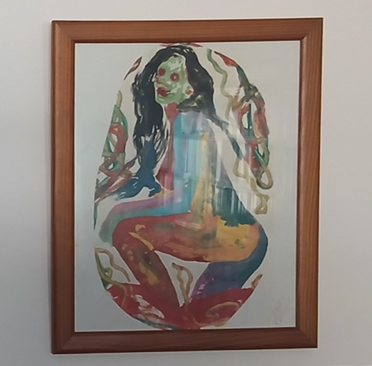 Pop art painting