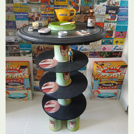 Pop art table